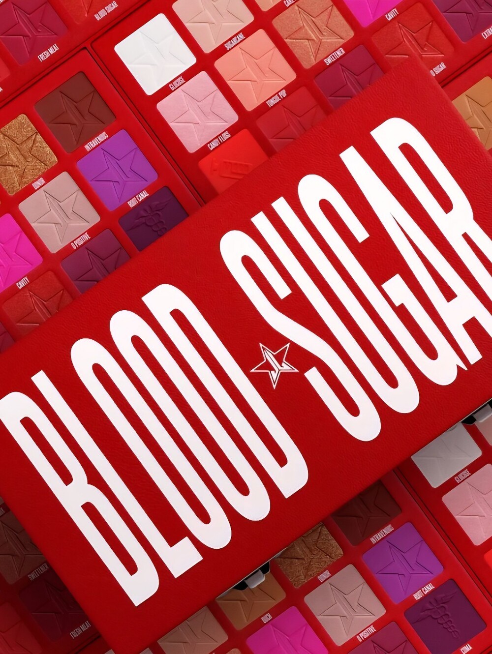 Jeffree Star Blood Sugar Eyeshadow Palette - Bold Red